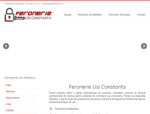 Tablet Screenshot of feronerieusi.com